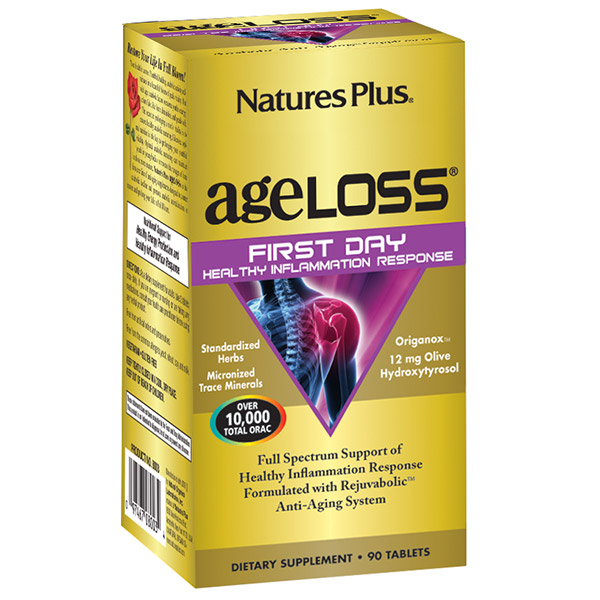 Natures Plus Ageloss First Day Healthy Inflammation Response